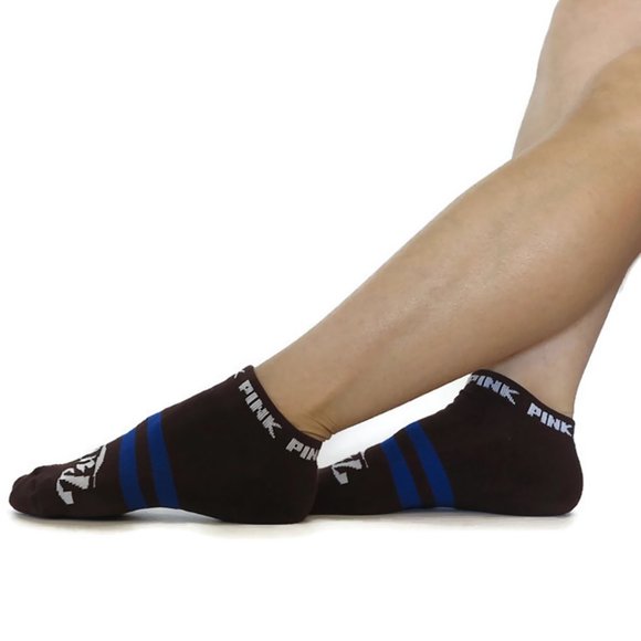 No/Low Show Cushion Cotton Terry Socks VS PINK - Picture 2 of 2